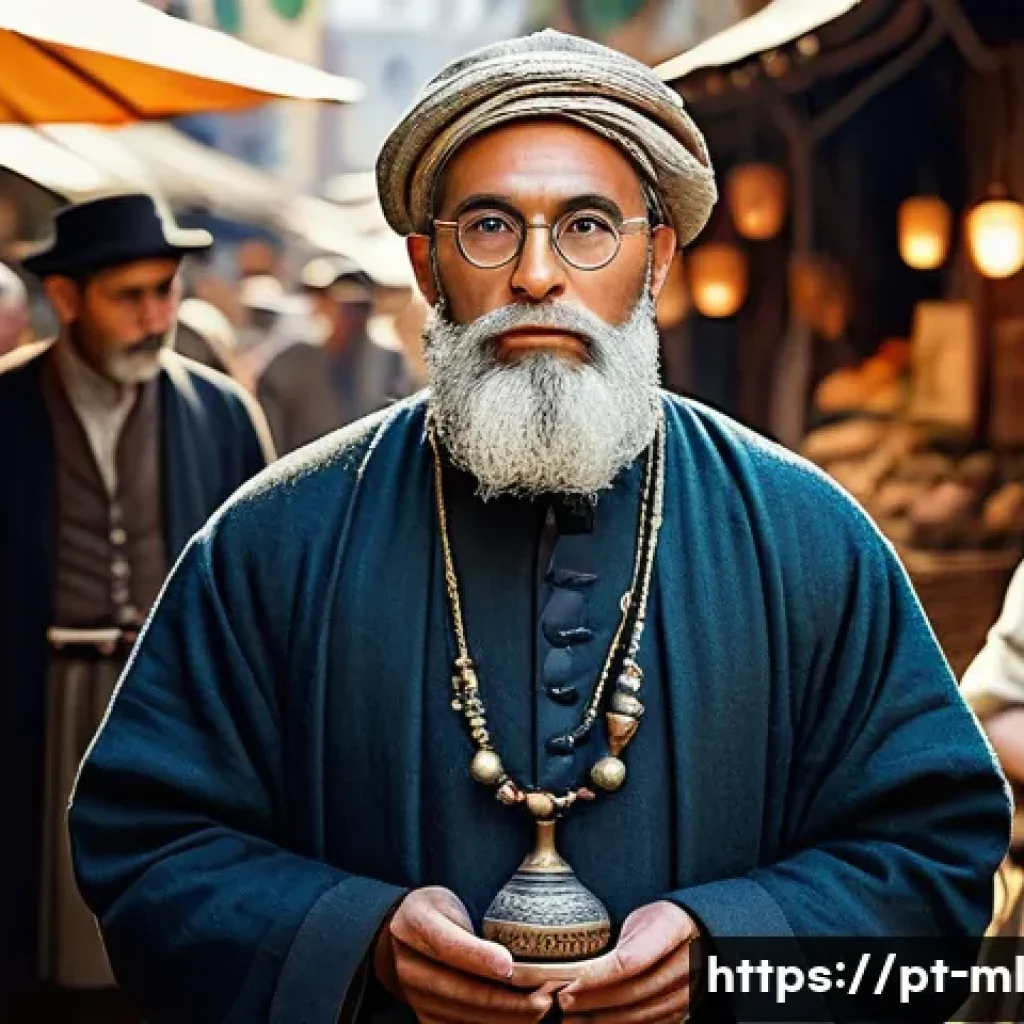언어적 편향과 역사적 사건 - **Prompt:** A scholarly individual, modestly dressed in neutral, long-sleeved attire, holds a transp...