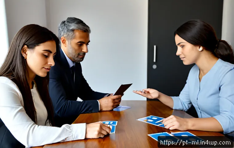 Home 17 언어적 편향 인식을 위한 툴킷 - Photorealistic editorial scene of a Portuguese-speaking workplace team reviewing language bias aware...